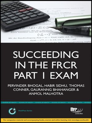 cover image of Succeeding in the FRCR Part 1 Exam (Module 1)